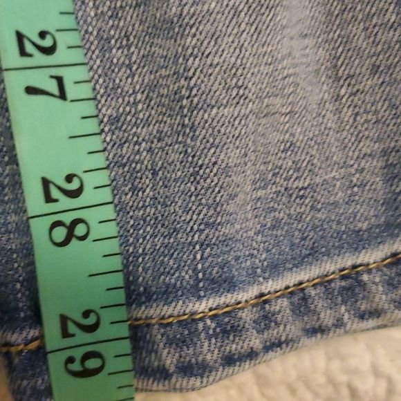 - ONLY JEANS light wash skinny studded jeans - Picture 8 of 9